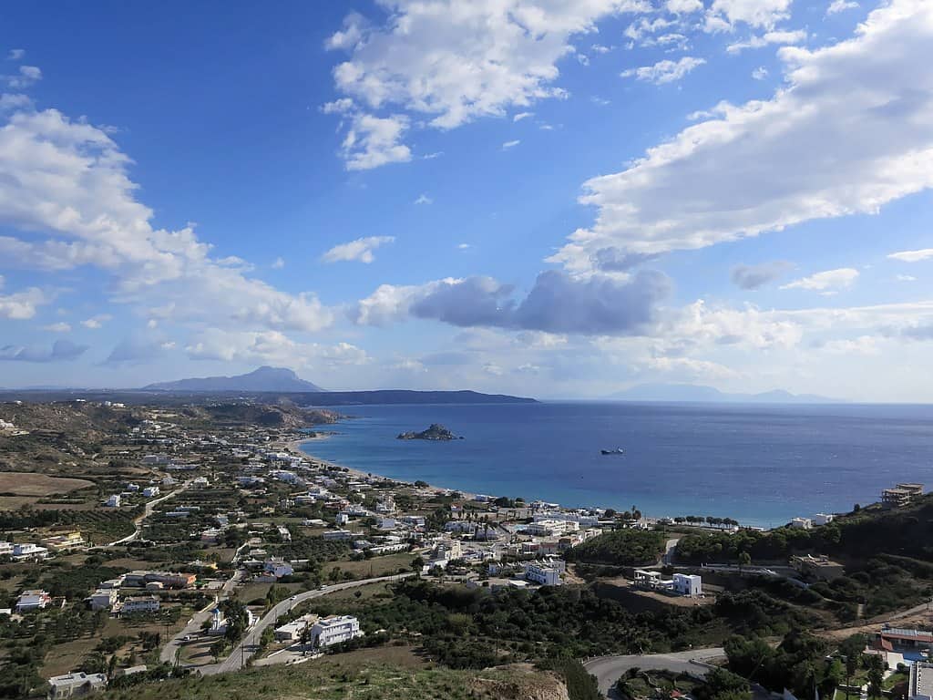 View of Kefalos, 40 km southwest of Kos town, Greece