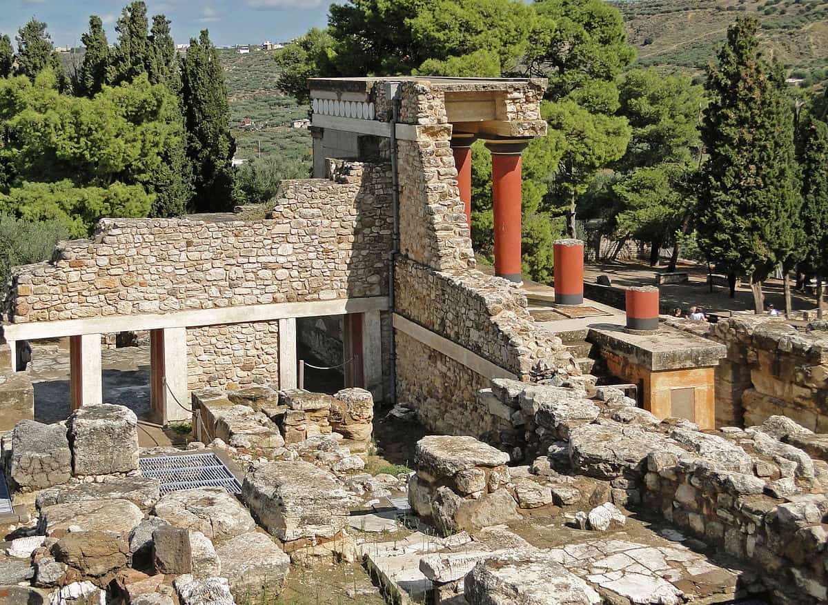the archaeological site of Knossos the most visited destination in Heraklion