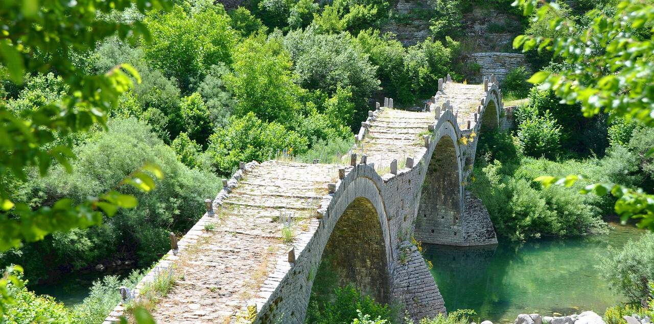 Stone Arch Bridge, Zagoria Greece